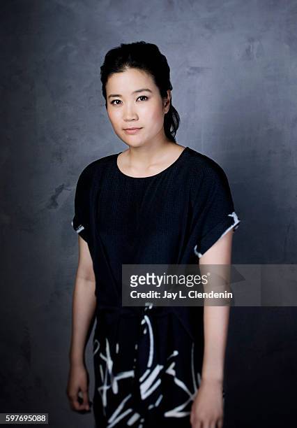 Actress Jadyn Wong of CBS's 'Scorpion' is photographed for Los Angeles Times at San Diego Comic Con on July 22, 2016 in San Diego, California.