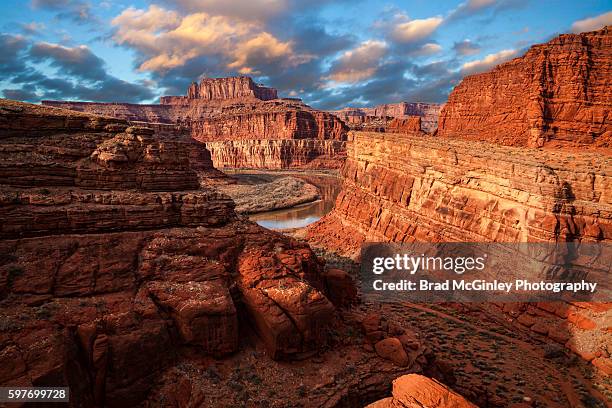 river peak - dead horse point state park stock pictures, royalty-free photos & images