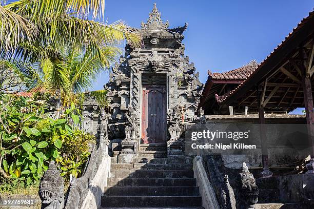 bali temple - uluwatu stock pictures, royalty-free photos & images