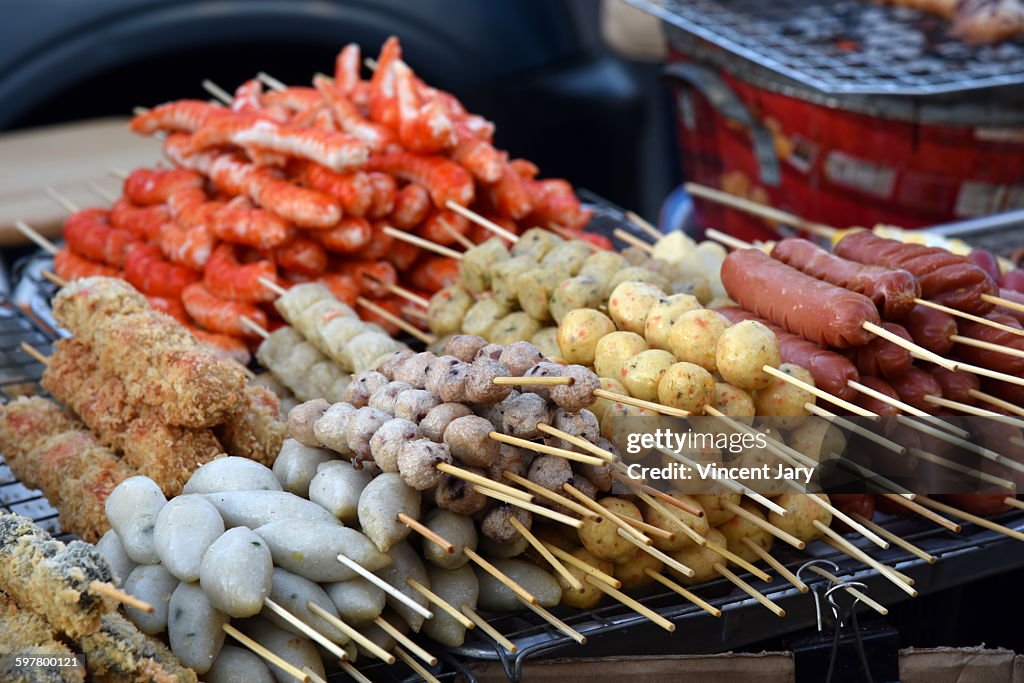 Skewer thai food