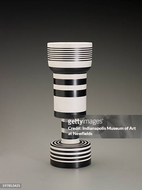 Vase by Italian designer Ettore Sottsass , Designed 1959. The Liliane and David M. Stewart Collection, Gift of Dr. Michael Sze.