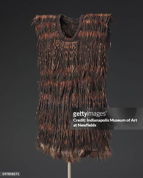 Man's ceremonial tunic by an unknown Oku artist, mid 1900s. Emma Harter Sweetser Fund.