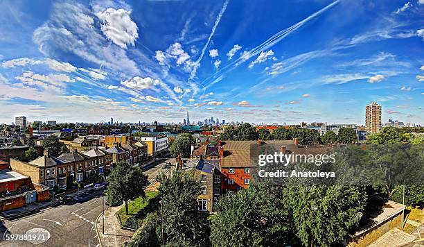 london skyline in the afternoon - anatoleya stock pictures, royalty-free photos & images