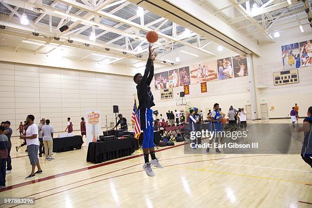 Environmental Photo from the 4th Annual Kailand Obasi Hoop-Life Foundation at USC Galen Center on August 28, 2016 in Los Angeles, California.