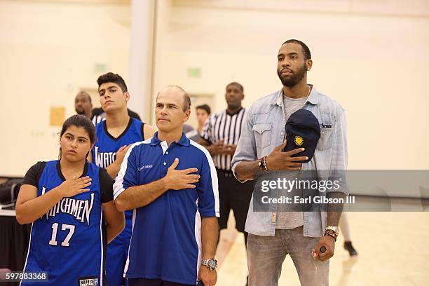 Environmental Photo from the 4th Annual Kailand Obasi Hoop-Life Foundation at USC Galen Center on August 28, 2016 in Los Angeles, California.