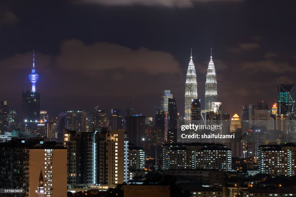 One night in Kuala Lumpur