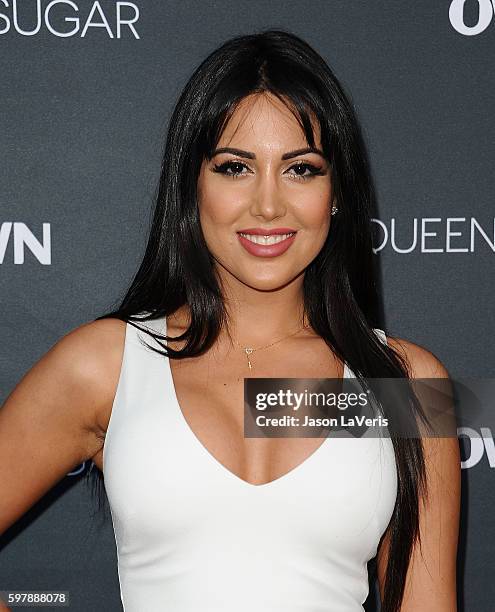 Actress Estrella Nouri attends the premiere of "Queen Sugar" at Warner Bros. Studios on August 29, 2016 in Burbank, California.