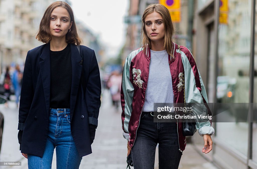 Stockholm Fashion Week Spring/Summer 2017 - Street Style