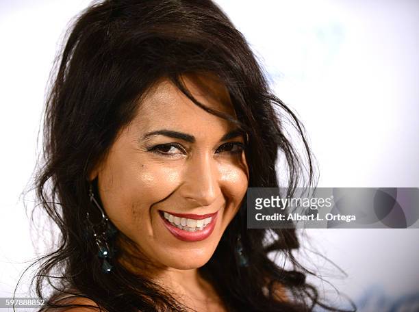 Actress Delilah Cotto arrives for the Reading Of "The Blade Of Jealousy/La Celsa De Misma" held at The Odyssey Theatre on August 29, 2016 in Los...