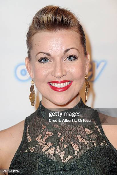 Kelly V. Dolan of ABC Newsradio arrives for the Reading Of "The Blade Of Jealousy/La Celsa De Misma" held at The Odyssey Theatre on August 29, 2016...