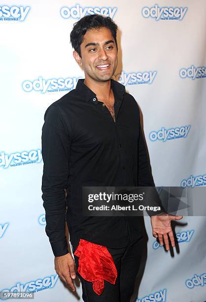 Actor Kapil Talwalkar arrives for the Reading Of "The Blade Of Jealousy/La Celsa De Misma" held at The Odyssey Theatre on August 29, 2016 in Los...