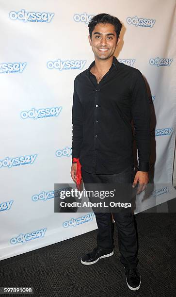 Actor Kapil Talwalkar arrives for the Reading Of "The Blade Of Jealousy/La Celsa De Misma" held at The Odyssey Theatre on August 29, 2016 in Los...