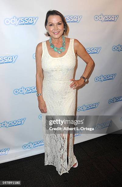 Actress Maria Richwine arrives for the Reading Of "The Blade Of Jealousy/La Celsa De Misma" held at The Odyssey Theatre on August 29, 2016 in Los...