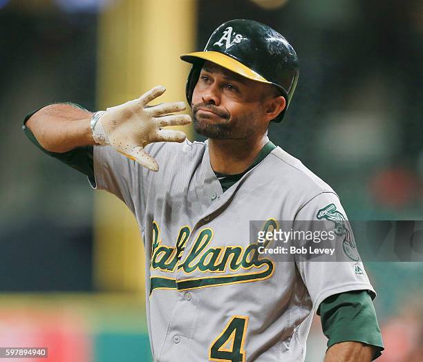 Coco Crisp Oakland Athletics A's Game Team Issued Worn Used MLB