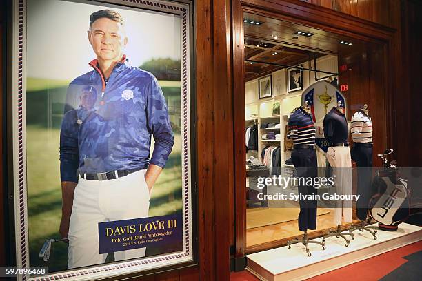Atmosphere at POLO Ralph Lauren and Davis Love III Celebrate the 41st Annual Ryder Cup on August 29, 2016 in New York City.