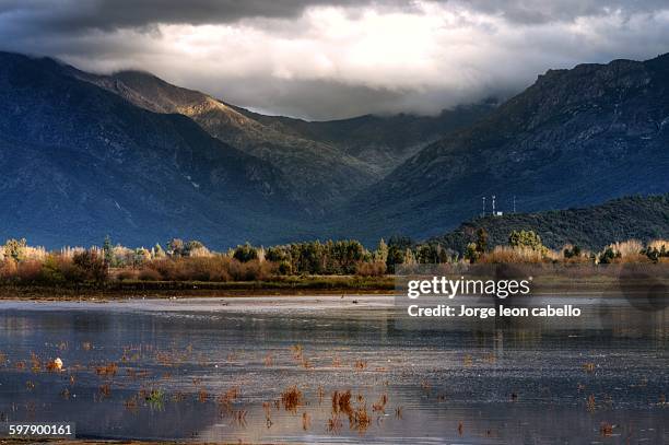 laguna aculeo - laguna fotografías e imágenes de stock