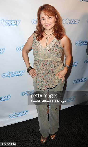 Actress Cynthia Dane arrives for the Reading Of "The Blade Of Jealousy/La Celsa De Misma" held at The Odyssey Theatre on August 29, 2016 in Los...