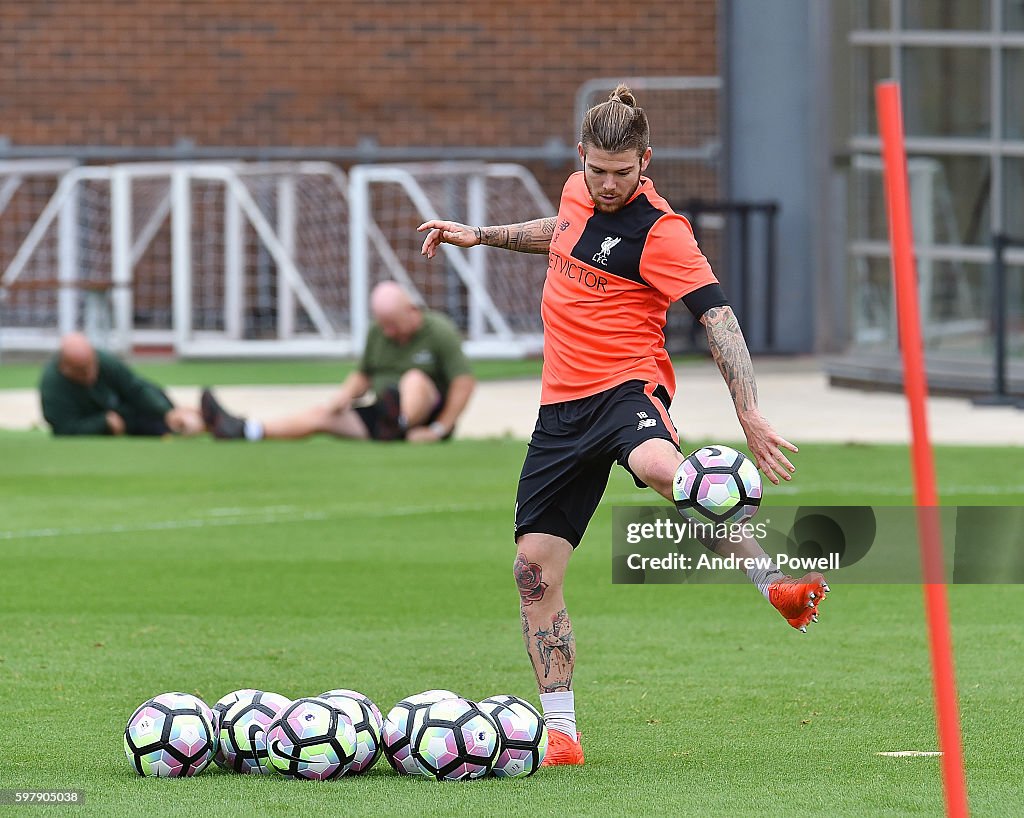 Liverpool FC Training Session
