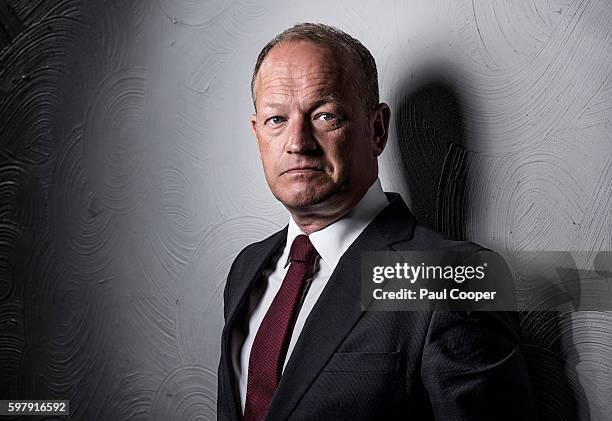 Labour party politician Simon Danczuk is photographed for the Sunday Times on August 18, 2016 in Rochdale, England.