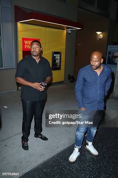 Luv and Sean Harley are seen on August 29, 2016 leaving House of Macau Nightclub in Los Angeles, CA.