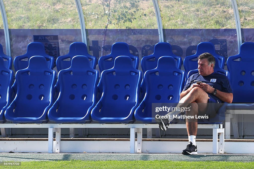 England Training Session and Press Conference