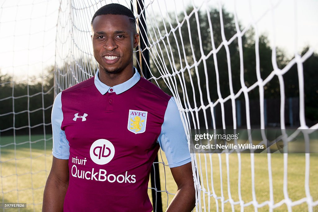 Aston Villa Unveil New Signing Jonathan Kodjia