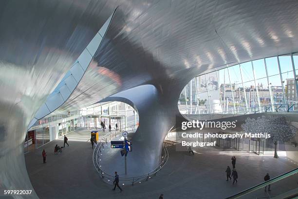 modern train station architecture - matthijs borghgraef fotografías e imágenes de stock