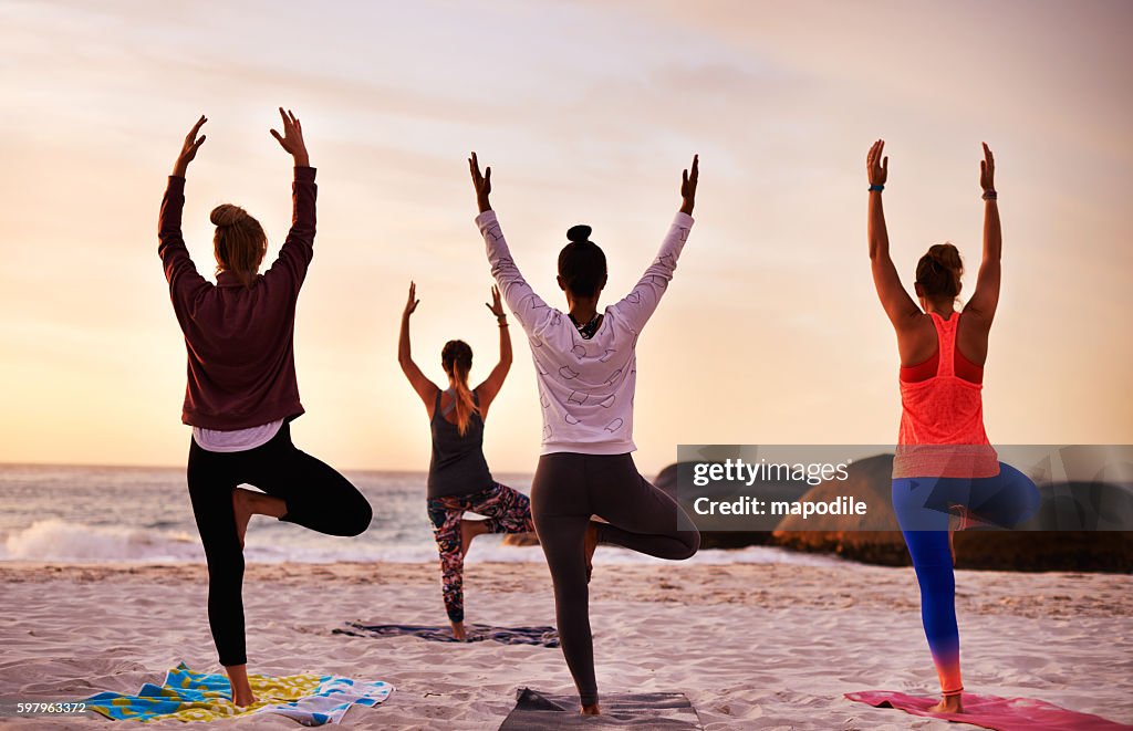 At the beach, life is different