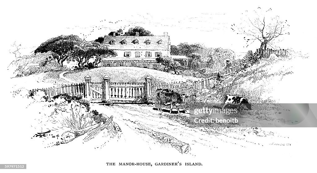 Manor House on Gardiner's Island