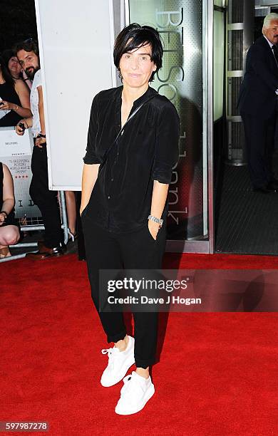 Sharleen Spiteri attends the UK premiere of "Anthropoid" at BFI Southbank on August 30, 2016 in London, England.