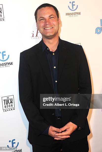 Producer Jared Safier arrives for the Premiere Of "Do Over" held at iPic Theaters on August 29, 2016 in Los Angeles, California.