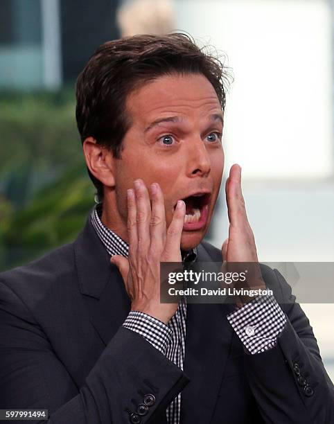 Actor Scott Wolf attends Hollywood Today Live at W Hollywood on August 30, 2016 in Hollywood, California.