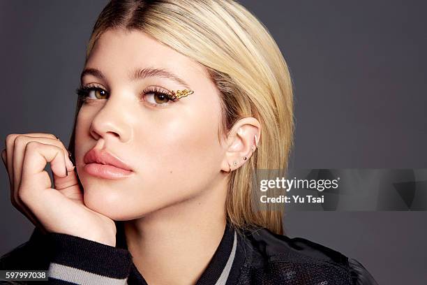 Sofia Richie is photographed for Seventeen Magazine on April 29, 2016 in Los Angeles, California. PUBLISHED IMAGE.