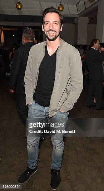 Ralf Little attends the press night party for "The Entertainer", the final production in The Kenneth Branagh Theatre Company's West End season, at...