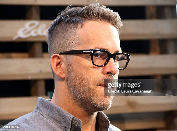 Ryan Reynolds attends The One Tree Initiative Celebration at The Highline on August 30, 2016 in New York City.