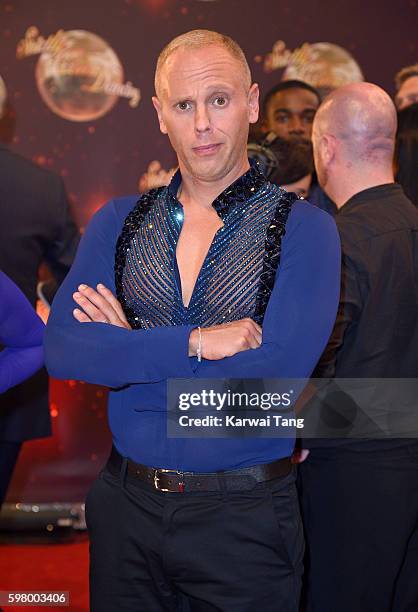 Robert Rinder arrives for the Red Carpet Launch of 'Strictly Come Dancing 2016' at Elstree Studios on August 30, 2016 in Borehamwood, England.