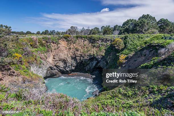 devils punchbowl - mendocino stock pictures, royalty-free photos & images