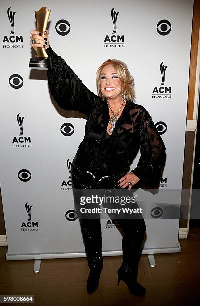 Honoree Tanya Tucker attends the 10th Annual ACM Honors at the Ryman Auditorium on August 30, 2016 in Nashville, Tennessee.