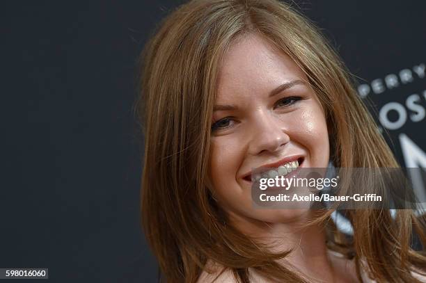 Actress Annie Thrash arrives at the screening of 'Too Close to Home' at The Paley Center for Media on August 16, 2016 in Beverly Hills, California.