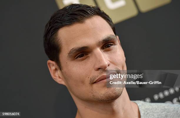 Actor Christian Ochoa arrives at the screening of 'Too Close to Home' at The Paley Center for Media on August 16, 2016 in Beverly Hills, California.