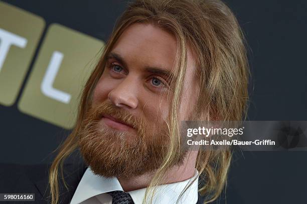 Actor Brock O'Hurn arrives at the screening of 'Too Close to Home' at The Paley Center for Media on August 16, 2016 in Beverly Hills, California.