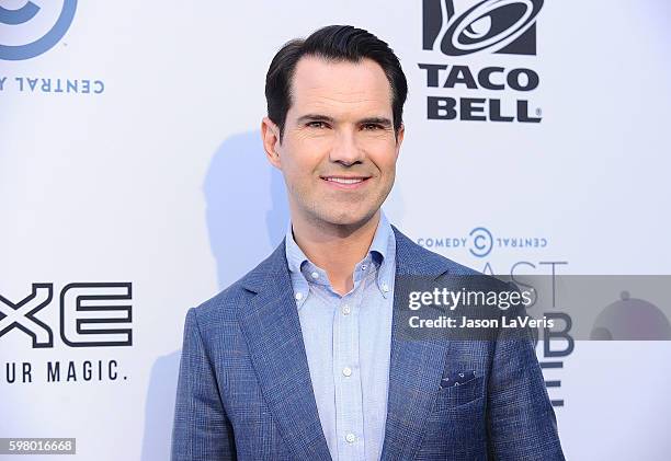 Comedian Jimmy Carr attends the Comedy Central Roast of Rob Lowe at Sony Studios on August 27, 2016 in Los Angeles, California.