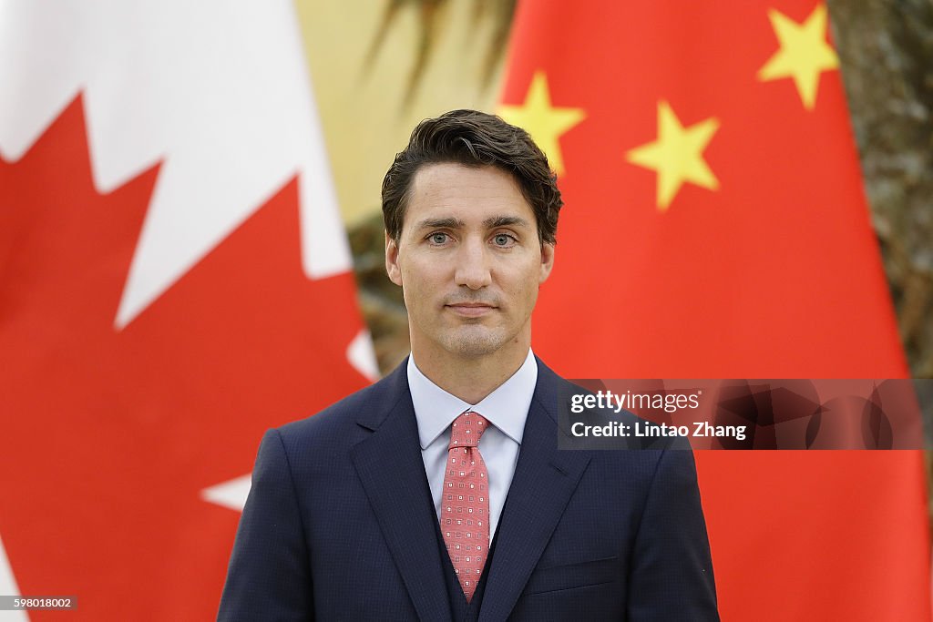 Canadian Prime Minister Justin Trudeau Visits To China