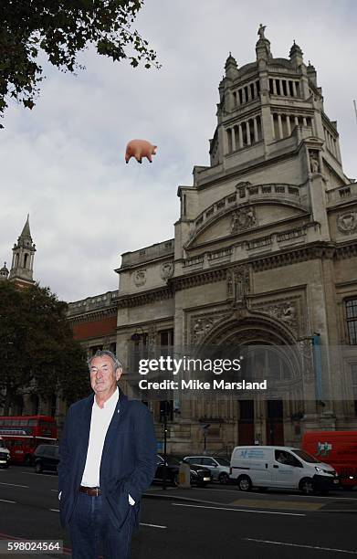 Nick Mason attends a photocall as the first ever Pink Floyd exhibition in the UK is announced at Victoria & Albert Museum on August 31, 2016 in...