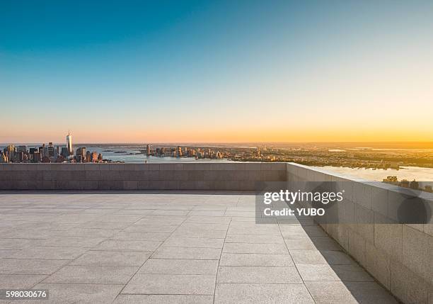 the roof viewing platform - observation point stock pictures, royalty-free photos & images