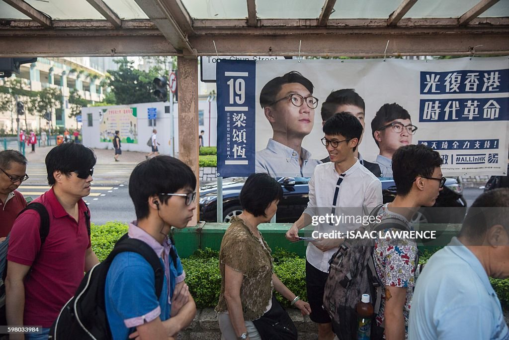 HONG KONG-CHINA-POLITICS-ELECTION-INDEPENDENCE