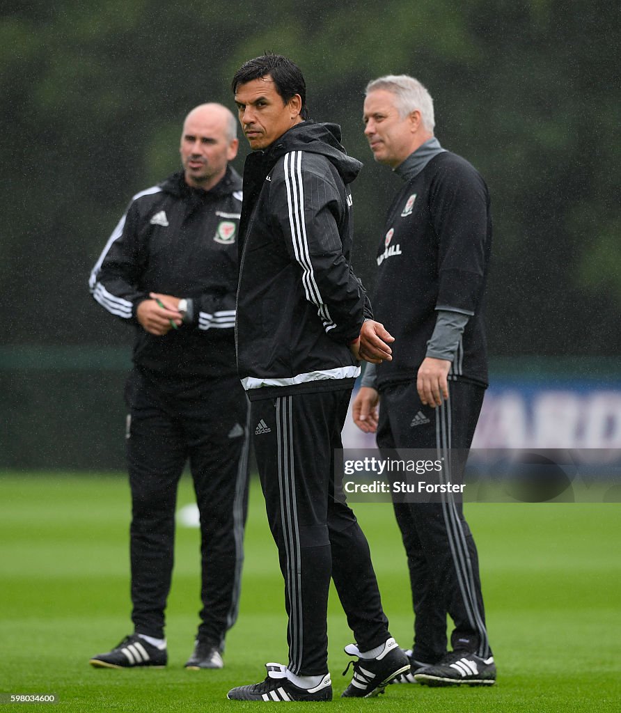 Wales Training and Press Conference