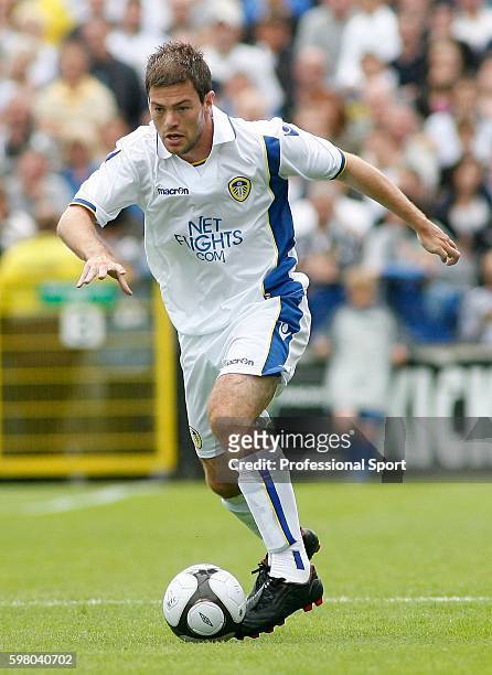 Ben Parker of Leeds United in action during the Pre Season Friendly Match between York City and Leeds United at Kitkat Crescent in York on 12th July...