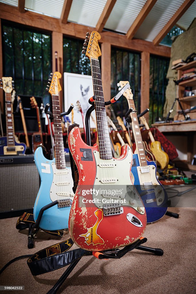 Chris Rea Guitar And Portrait Shoot
