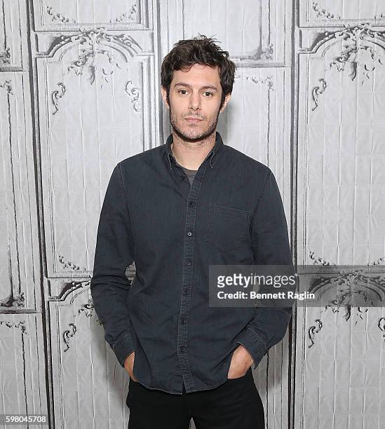 Actor Adam Brody attends Build Series at AOL HQ on August 31, 2016 in New York City.